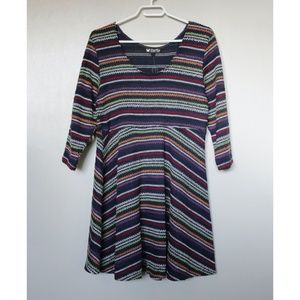 Papillon Multi-Colour Dress L NWT